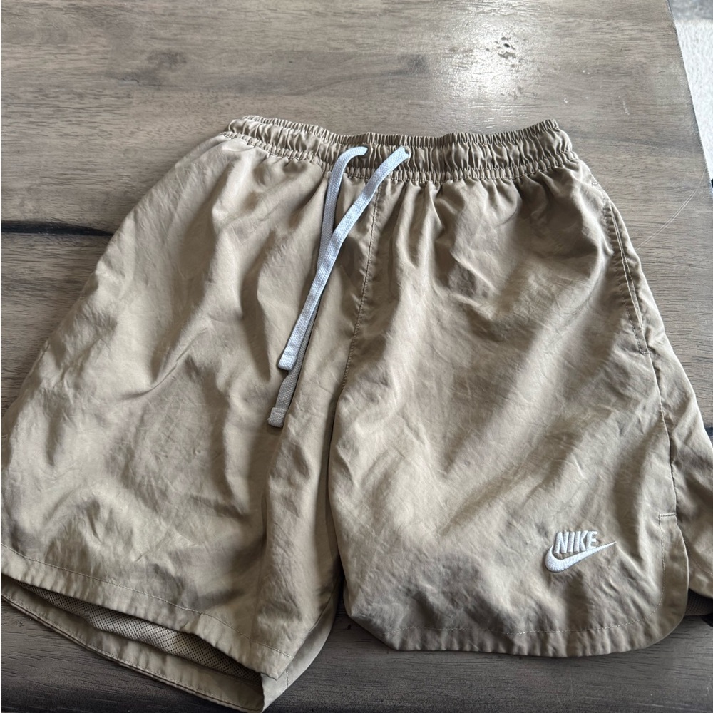 Nike Men's Tan Shorts